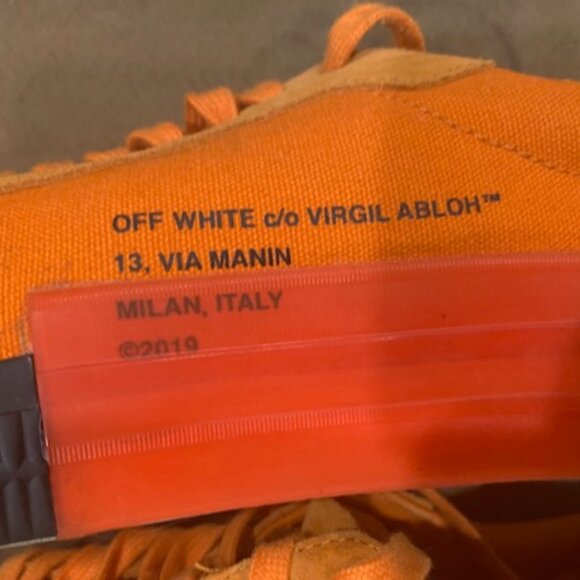 ***SOLD*** Off-White c/o Virgil Abloh Sneakers Men's Size 43/10 - Picture 6 of 9